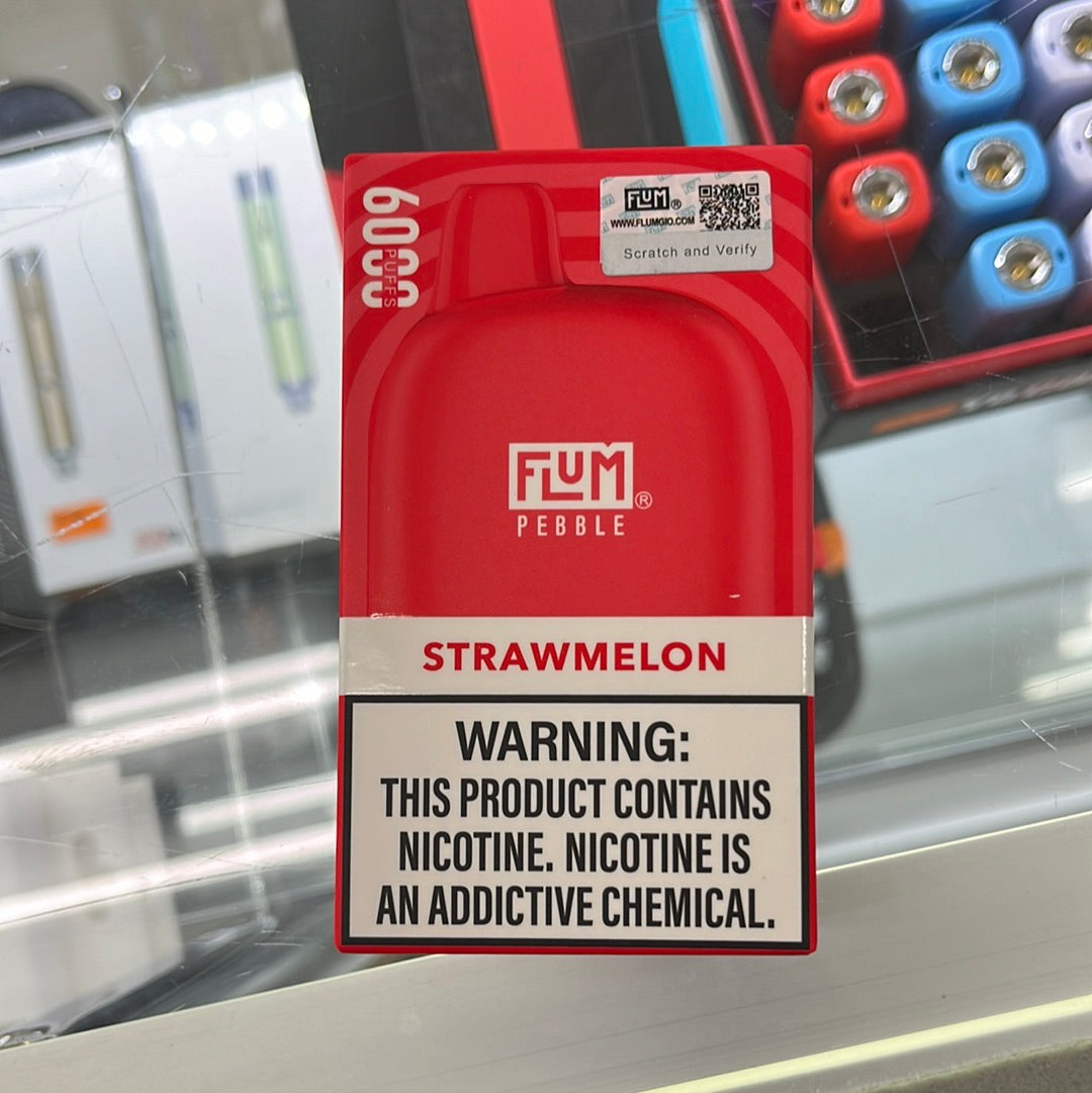 Flum pebble strawmelon Super 3 cigarette Flum pebble strawmelon Super 3 cigarette