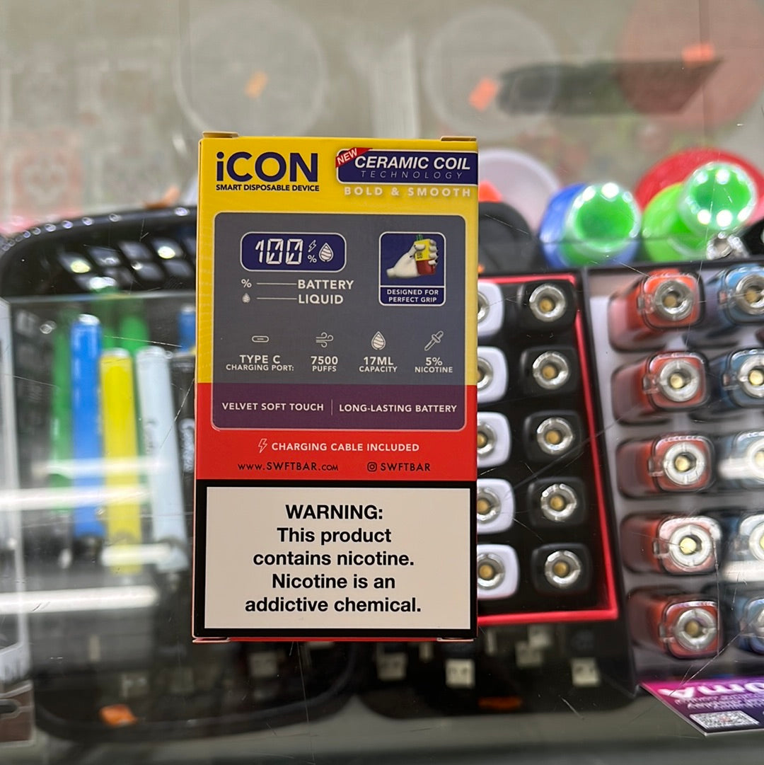 Swift icon rainbow candy