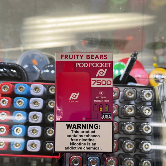 Pod pocket fruity bears